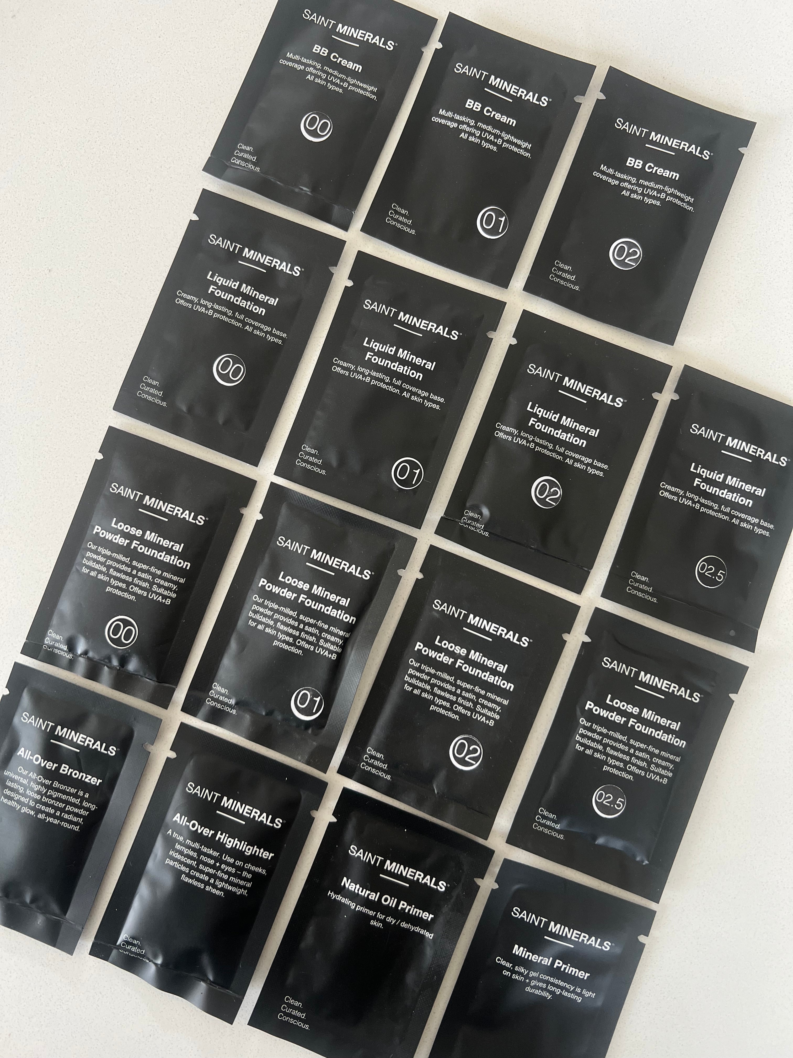 Saint Minerals Mixed Lighter Tones Experience Pack - Exquisite Laser Clinic